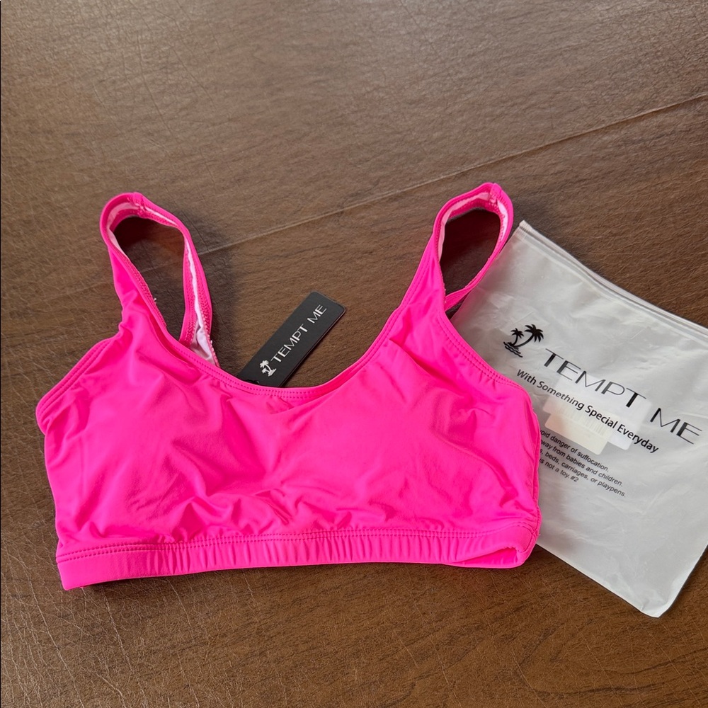 Women's Pink Sports Bra